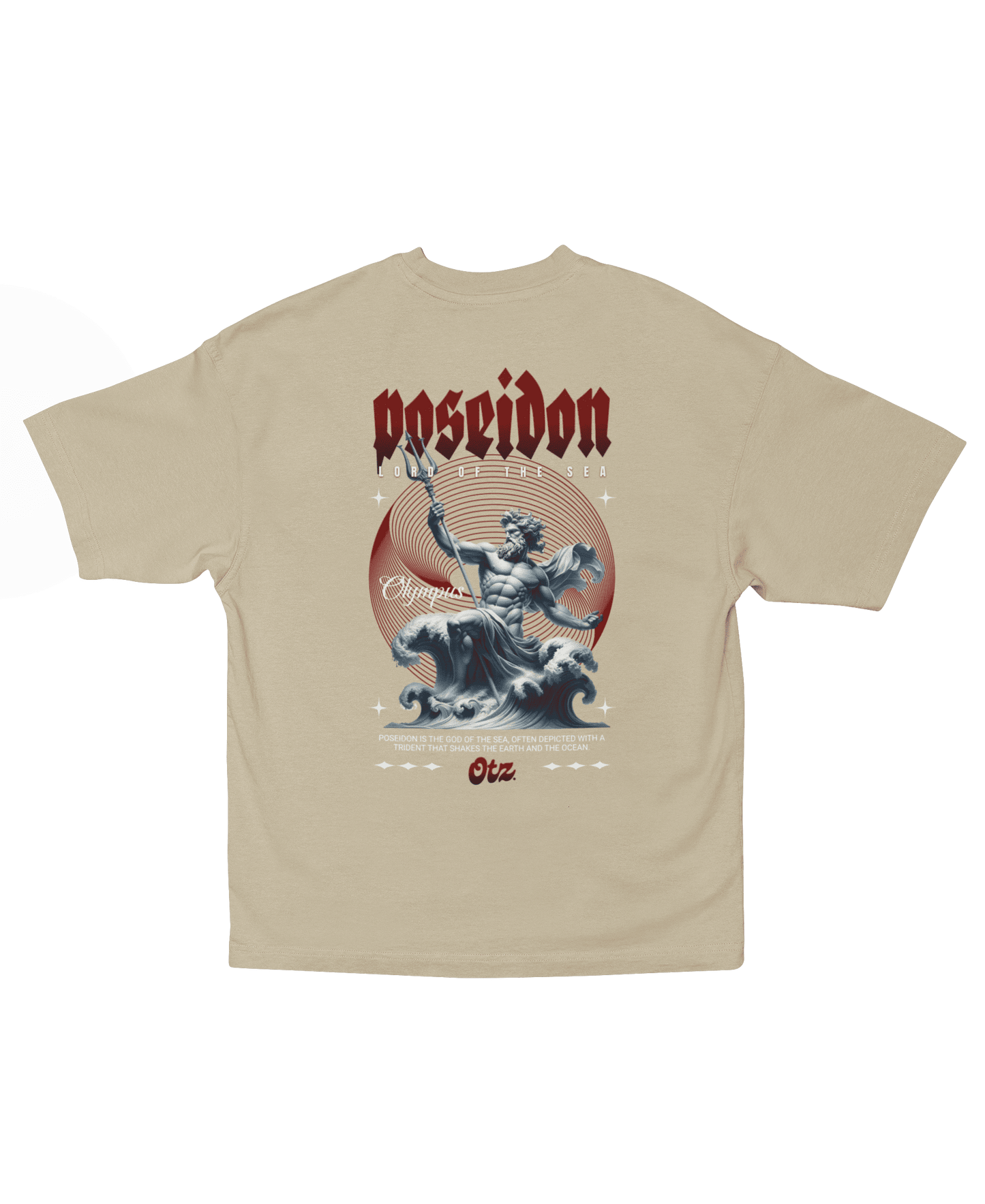 Camiseta Oversized Poseidon