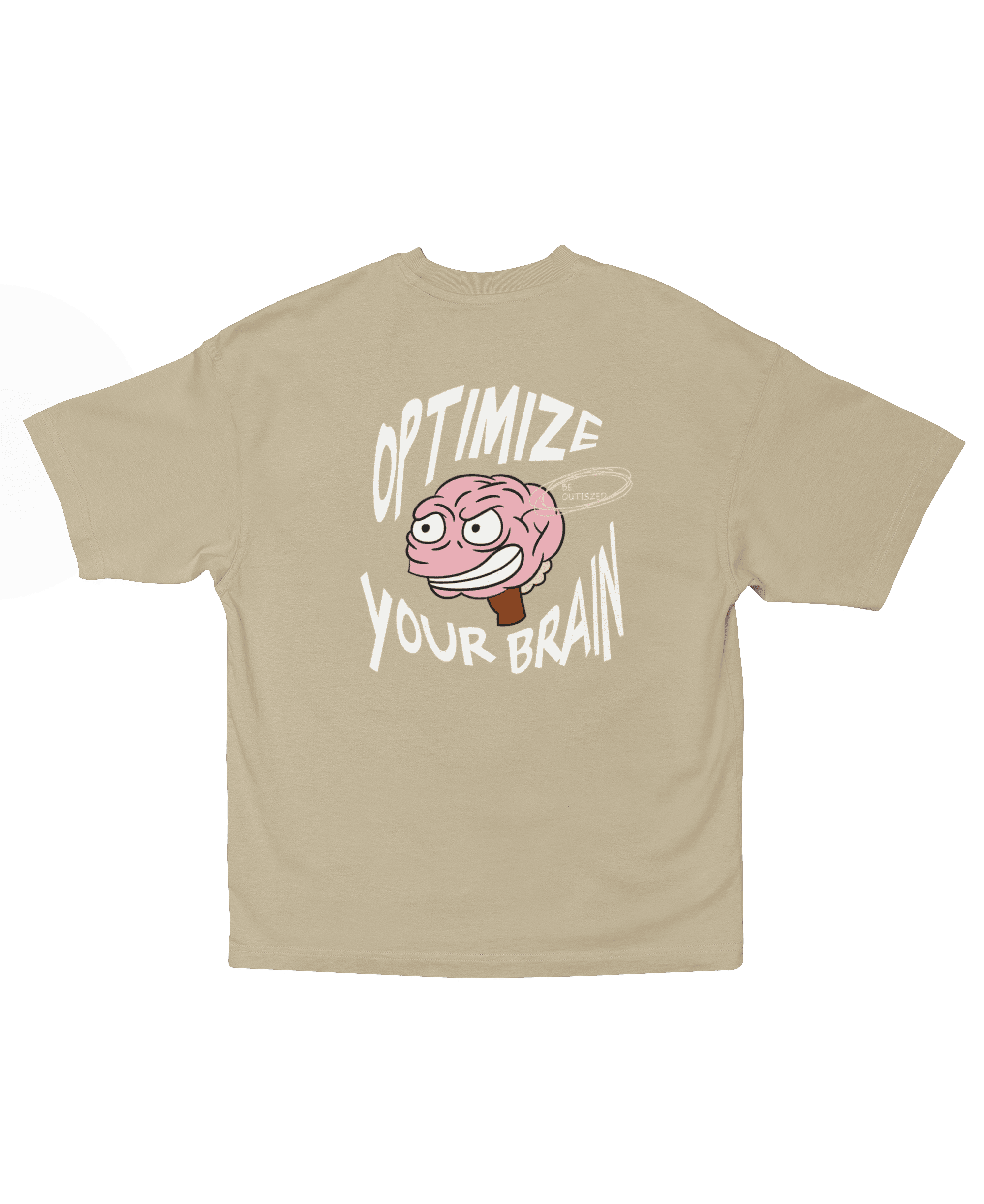 Camiseta Oversized Your Brain