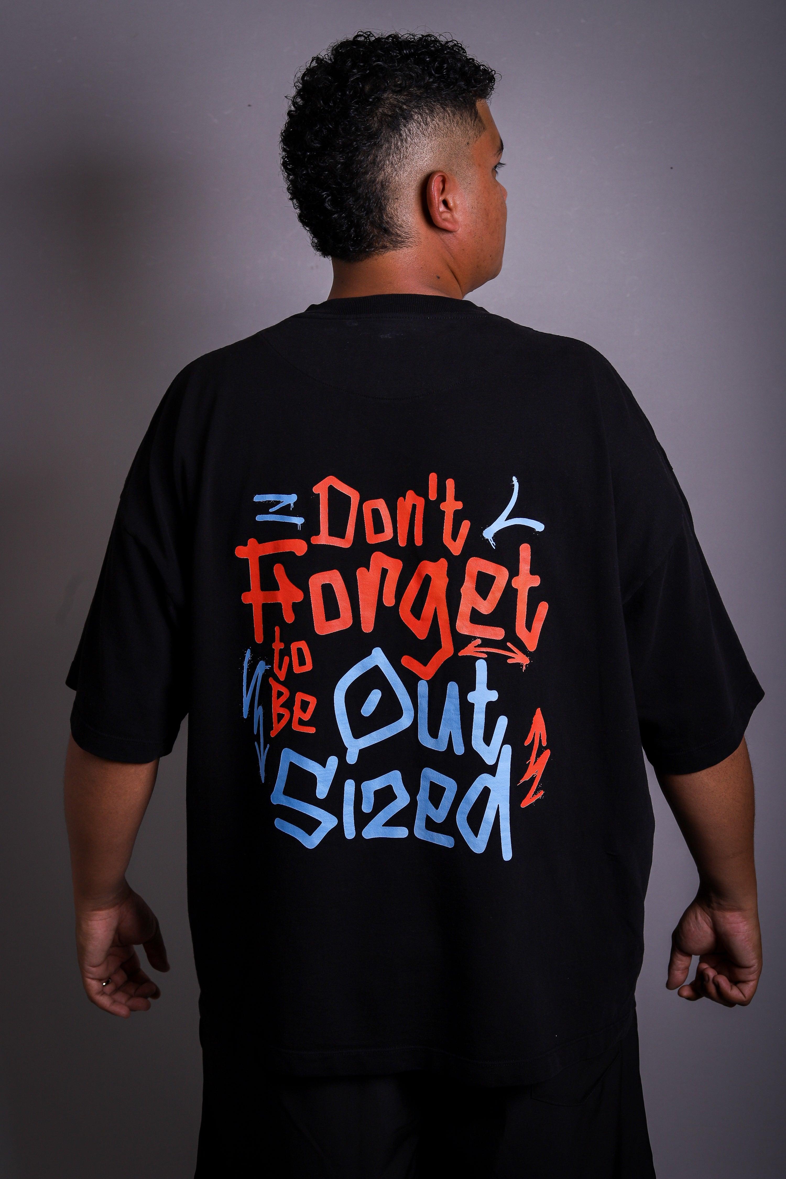 Camiseta Oversized Dont Forget